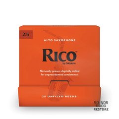 D'ADDARIO Rico - Alto Sax #2.5 - 25 Pack