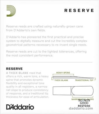 D'ADDARIO Reserve - Alto Sax #2.0 - 10 Box