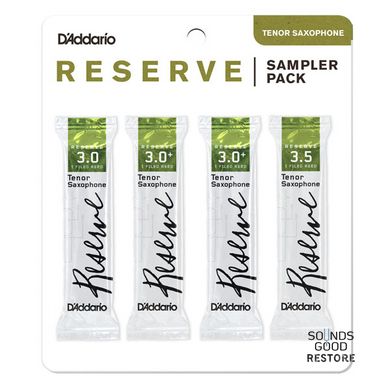 D'ADDARIO Reserve - Tenor Sax Reed Sampler Pack #3.0/3.0+/3.5