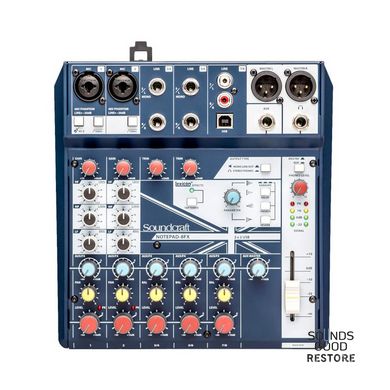 Аналоговый микшерный пульт Soundcraft Notepad 8FX