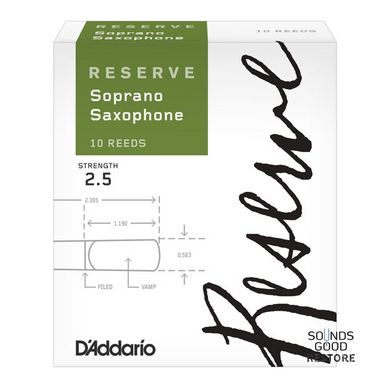 D'ADDARIO Reserve - Soprano Sax #2.5 - 10 Pack