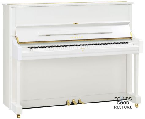 YAMAHA U1 (Polished White)