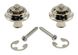 DUNLOP SLS1101N STRAPLOK STRAP RETAINERS ORIGINAL - NICKEL