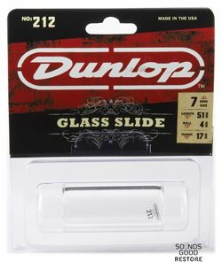 DUNLOP 212 HEAVY WALL SMALL SHORT GLASS SLIDE