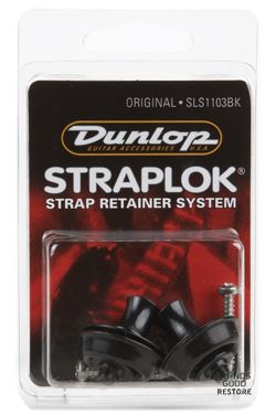 DUNLOP SLS1103BK STRAPLOK STRAP RETAINERS ORIGINAL - BLACK OXIDE