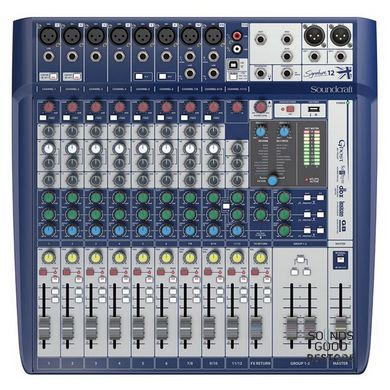 Аналоговый микшерный пульт Soundcraft Signature 12