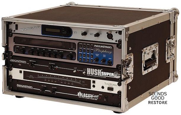 ROCKCASE RC 24106 B - Professional Line - 19" Rack Flight Case, 6HU