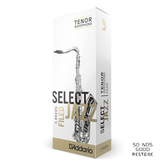 D'ADDARIO Select Jazz - Tenor Sax Filed 2H - 5 Pack