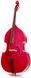 STENTOR 1950LCRD Harlequin Rockabilly Double Bass 3/4 (Red)