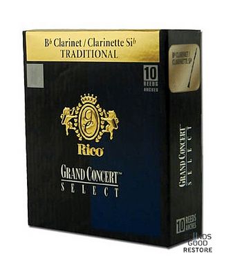 RICO Grand Concert Select - Bb Clarinet #3.5 - 10 Pack