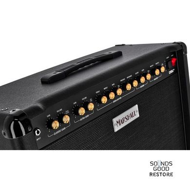 Лімітований ламповий комбопідсилювач Marshall 70th DSL40CR BLK