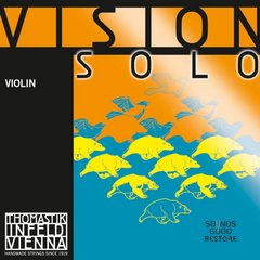 Комплект струн Thomastik Vision Solo 4/4 для скрипки (Ре-срібло)