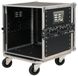 ROCKCASE RC 24210 B - Standard Line - 19" Rack Amp Flight Case 10HU