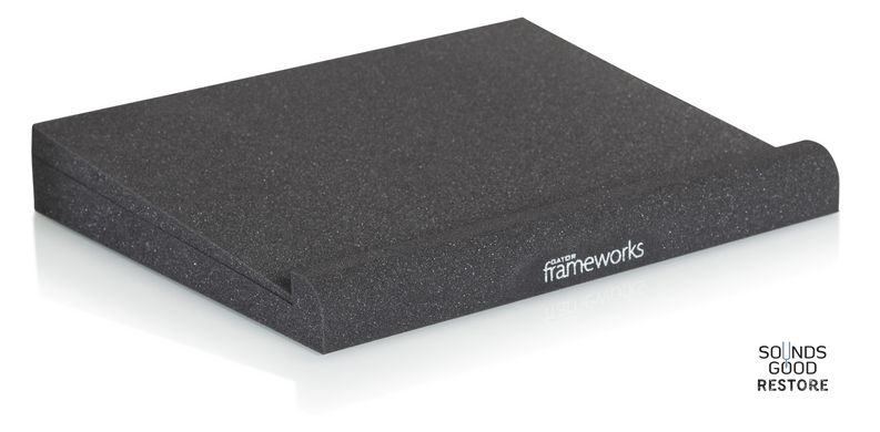 GATOR FRAMEWORKS GFW-ISOPAD-LG Studio Monitor Isolation Pads - Large