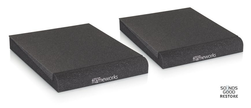 GATOR FRAMEWORKS GFW-ISOPAD-MD Studio Monitor Isolation Pads - Medium