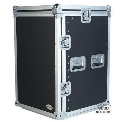 ROCKCASE RC 24316 B - Standard Line - 19" L Rack Flight Case, 16HU