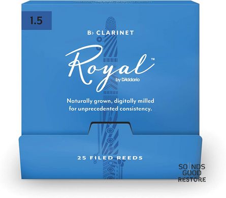 D'ADDARIO Royal - Bb Clarinet #1.5 - 25 box