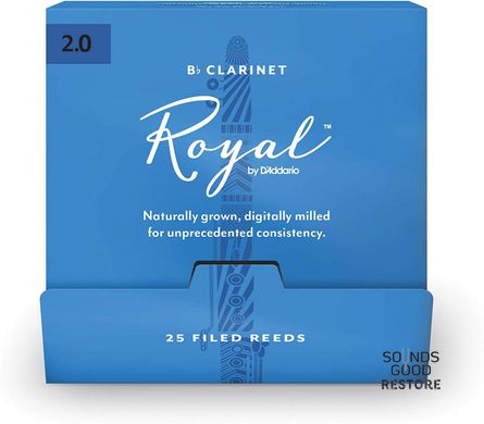 D'ADDARIO Royal - Bb Clarinet #2.0 - 25 box