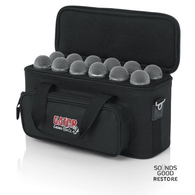 GATOR GM-12B 12 Microphones Bag