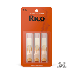 D'ADDARIO Rico - Alto Sax #3.0 - 3-Pack