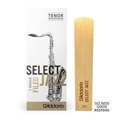 D'ADDARIO Select Jazz - Tenor Sax Filed 2H (1шт)