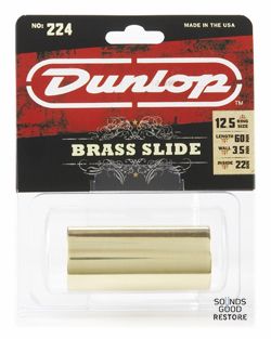 DUNLOP 224 BRASS HEAVY WALL MEDIUM SLIDE