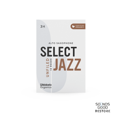 D'ADDARIO Organic Select Jazz - Alto Sax Unfiled 3H - 10 Pack