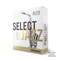 Трости для альт саксофона D'ADDARIO Select Jazz - Alto Sax Filed 2H - 10 Pack