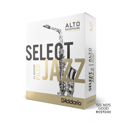 Трости для альт саксофона D'ADDARIO Select Jazz - Alto Sax Filed 2H - 10 Pack