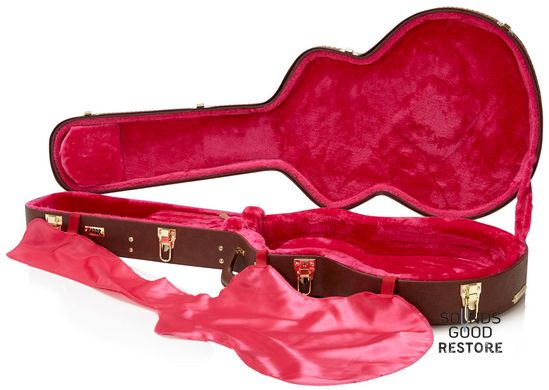 GATOR GW-335-BROWN Semi-Hollow Guitar Deluxe Wood Case