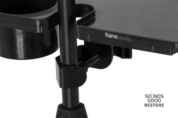 GATOR FRAMEWORKS GFW-MICACCTRAY Mic Stand Accessory Tray