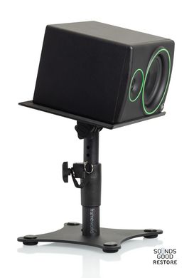 GATOR FRAMEWORKS GFWSPKSTMNDSK Desktop Studio Monitor Stand