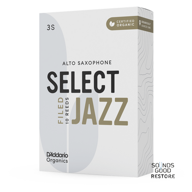 D'ADDARIO Organic Select Jazz - Alto Sax Filed 3S - 10 Pack