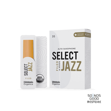 D'ADDARIO Organic Select Jazz - Alto Sax Filed 3S - 10 Pack