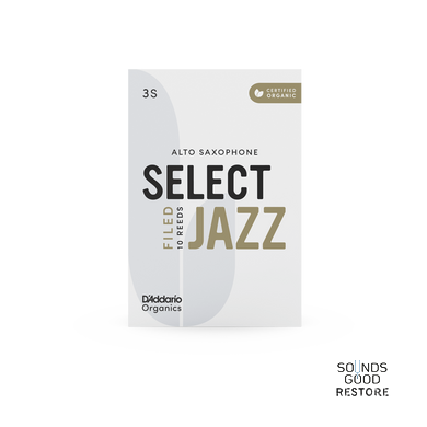 D'ADDARIO Organic Select Jazz - Alto Sax Filed 3S - 10 Pack