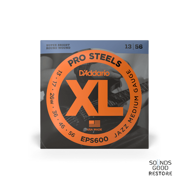 D'ADDARIO EPS600 XL PROSTEELS JAZZ MEDIUM (13-56)