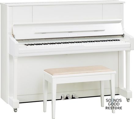 YAMAHA U1J (Polished White)