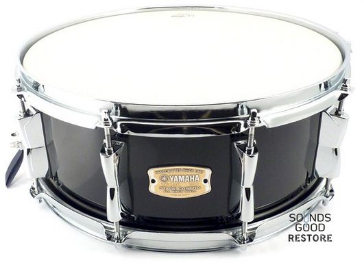 YAMAHA STAGE CUSTOM BIRCH SNARE 14" (Raven Black)