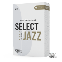 D'ADDARIO Organic Select Jazz - Alto Sax Filed 2H - 10 Pack