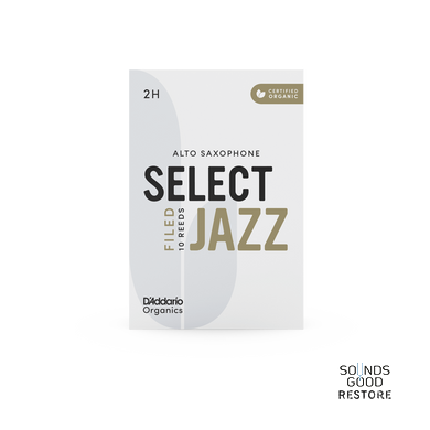 D'ADDARIO Organic Select Jazz - Alto Sax Filed 2H - 10 Pack