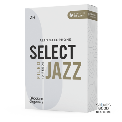 D'ADDARIO Organic Select Jazz - Alto Sax Filed 2H - 10 Pack