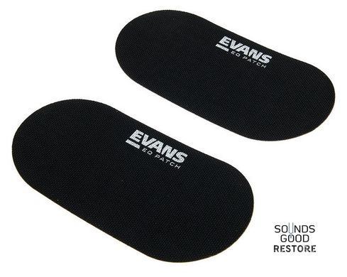 EVANS EQPB2 EQ PATCH BLACK DOUBLE