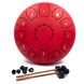 FZONE STD12I13N Red STEEL TONGUE DRUM