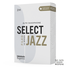 D'ADDARIO Organic Select Jazz - Alto Sax Filed 2M - 10 Pack