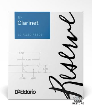 Тростини для кларнета Bb D'ADDARIO Reserve №4 (10 шт)