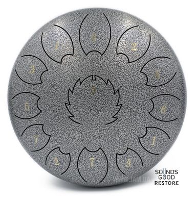 FZONE STD12I13N Gray STEEL TONGUE DRUM