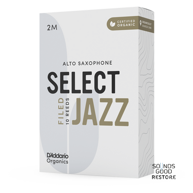 D'ADDARIO Organic Select Jazz - Alto Sax Filed 2M - 10 Pack