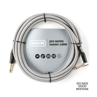 MXR Pro Series Woven Instrument Cable Right/Straight (5.5m)