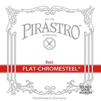 Комплект струн Pirastro Flat-Chromesteel Solo 3/4 для контрабаса