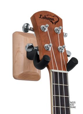 GATOR FRAMEWORKS GFW-UKE-HNGRMPL Wall Mount Ukulele/Mandolin Hanger (Maple)